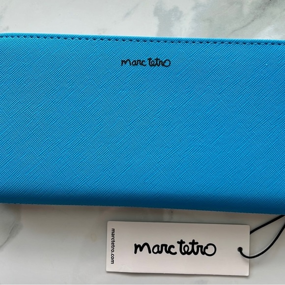 🦋🔥NWT BUNDLE MARC TETRO COSMETIC BAG & WALLET - Picture 12 of 12